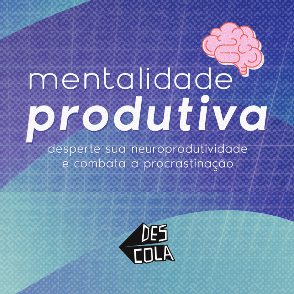 Curso de mentalidade produtiva da Renata Nigri e produzido pela DESCOLA. Como criar hábitos e comportamentos produtivos? Como fazer uma gestão do tempo eficaaz? Aprenda a se conhecer e usar técnicas de neuroprodutividade para melhorar seu desempenho e ter sucesso.